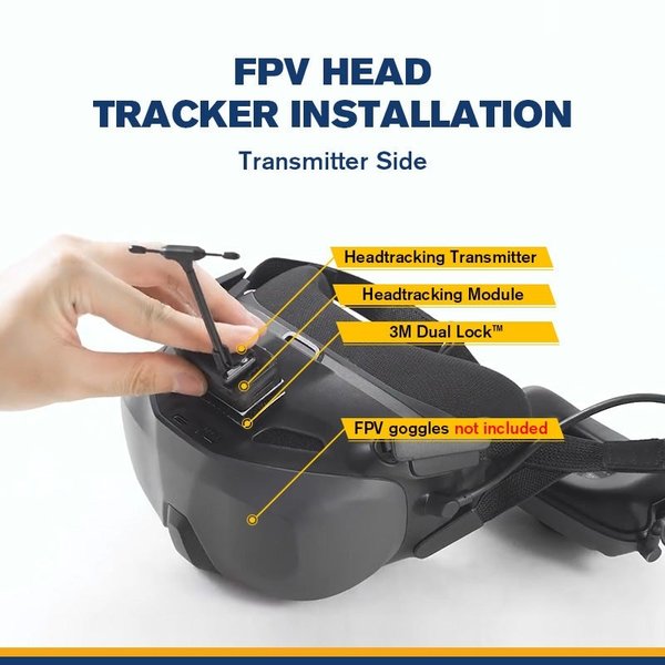 FMS SyncPilot Headtracker-set