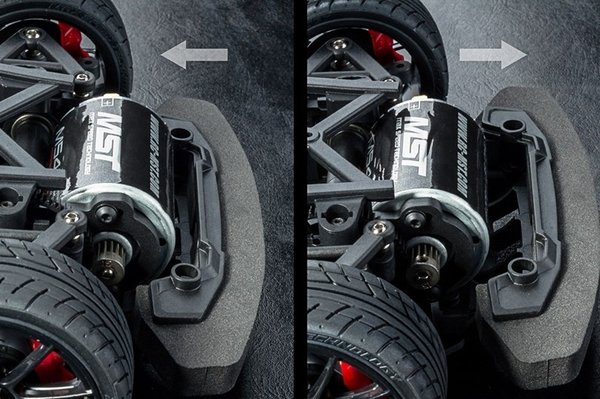 MST TCR-FF EG6 Rød 2WD TCR-KIT