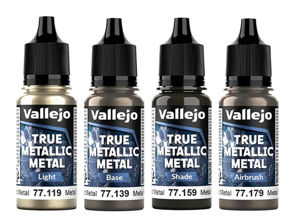 Vallejo TMM 77.258 Aged Metal Paint Set