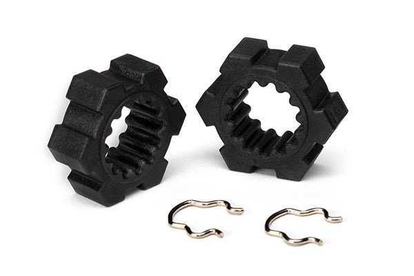 TRX-7756 Wheel hubs (2) TRX-7756 Wheel hubs (2)