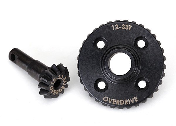 TRX-8287 Ring&Diff Pinion Gear Overdrive 12/33T