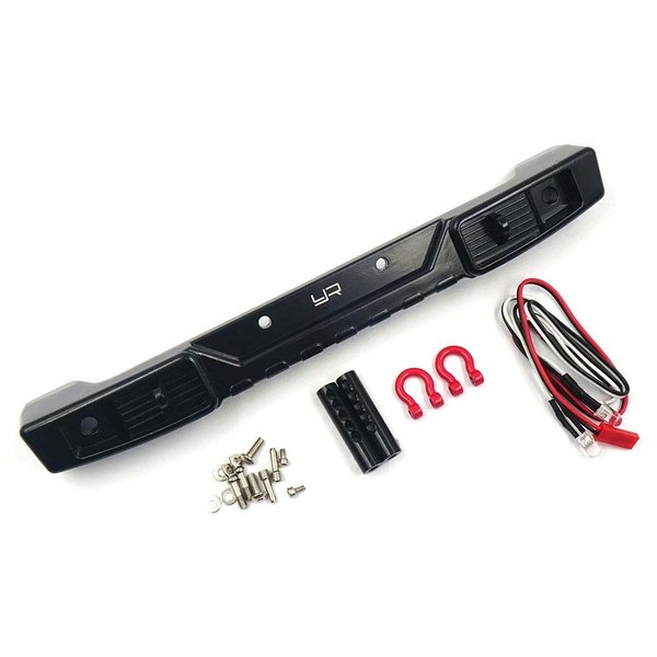 Yeah Racing Alu legering bagkofanger m / LED SCX10 Yeah Racing Alu legering bagkofanger m / LED SCX10