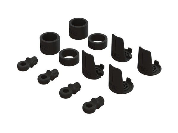 ARA330666 Spring Perch and Rod End Set ARA330666 Spring Perch and Rod End Set