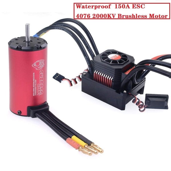 Surpass Hobby Combo 150A ESC m/4076 2000KV BL WP
