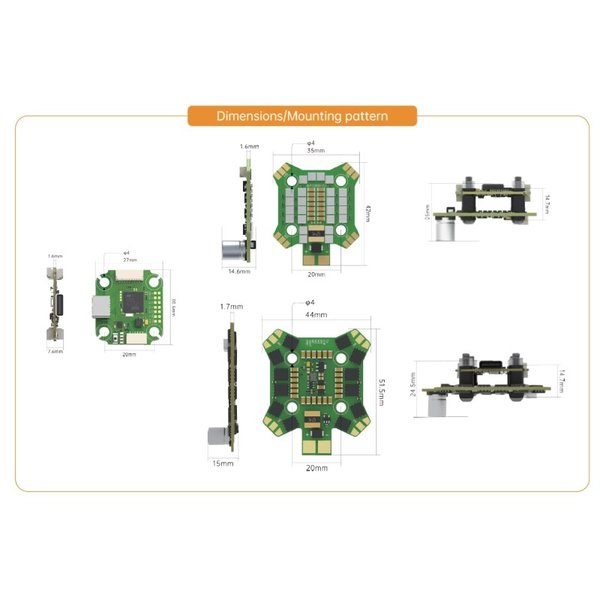 iFlight Blitz Mini F745 flygkontroll