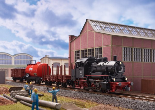 Märklin Digital Startsett BR80 Godstog