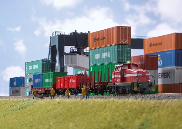 Märklin Digitalt startersæt - Byggetog DHG 500