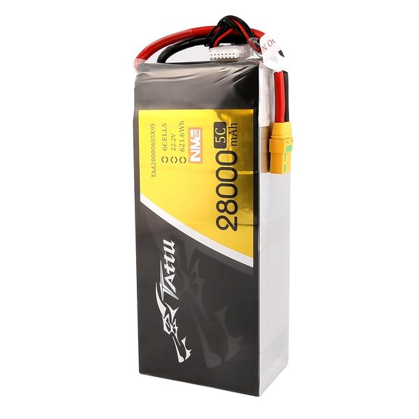 6s 28000mAh - 5C - Gens Ace Tattu XT90-S