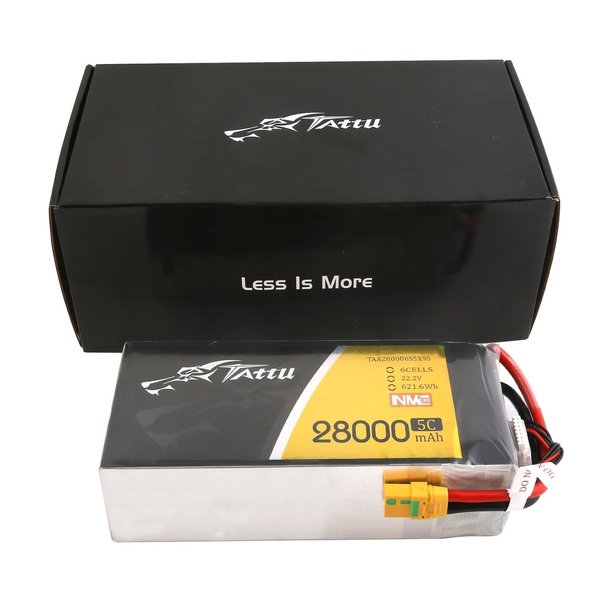 6s 28000mAh - 5C - Gens Ace Tattu XT90-S
