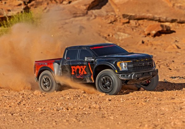 Traxxas F-150 Raptor-R Ultimate 4WD TQi RTR Sort