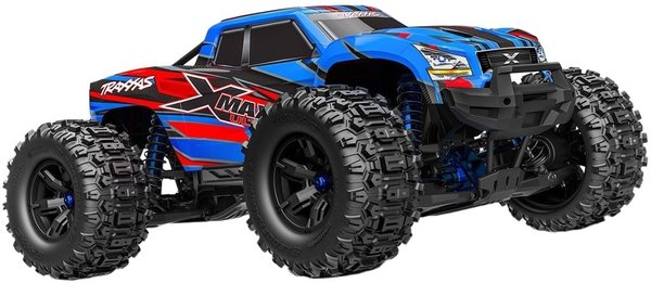 Traxxas X-Maxx ULT 8S Børsteløs 4WD TSM Blå Traxxas X-Maxx ULT 8S Børsteløs 4WD TSM Blå