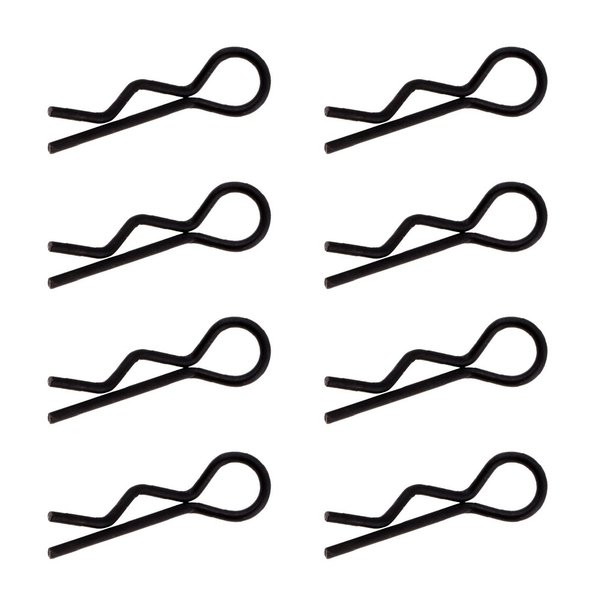 Bronto Karosseriklips - 8x små svart Bronto Karosseriklips - 8x små svart