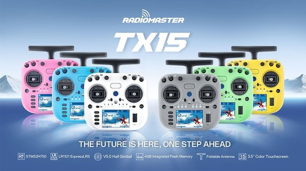 Radiomaster TX15 16-kanals ELRS LBT Grå