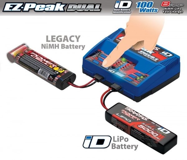 Traxxas EZ-Peak Dual 8A NiMH/LiPo 2-3S Charger