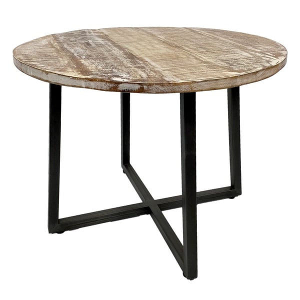 Sofabord 60 cm stuebord sidebord Cannes metalramme sort