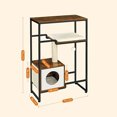 FEANREA PCT112X01 CAT SCRAPING POST 2-IN-1 Møbler Vintage Brown