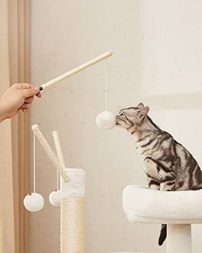 Cat Scratching Post med Kullbricka Vintage Brunt