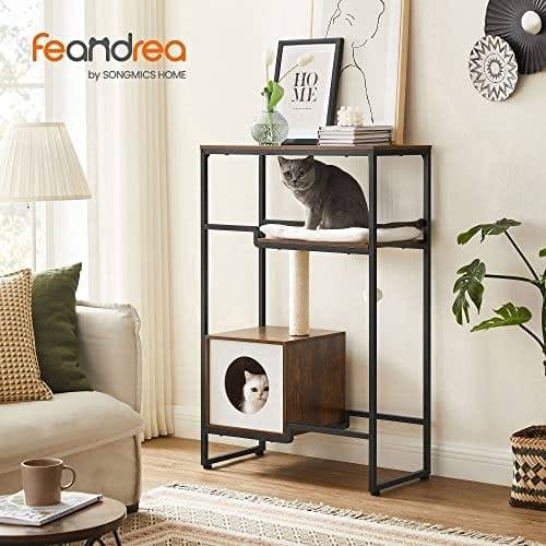 FEANREA PCT112X01 CAT SCRAPING POST 2-IN-1 Møbler Vintage Brown