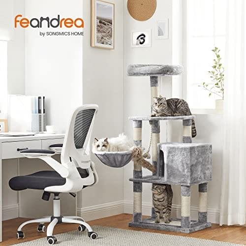 Feardrea Stable Catte Tree, Legt revitty 138 cm, kevyt gruap