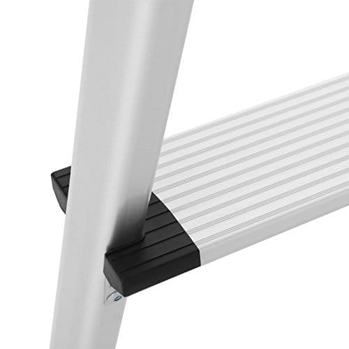 Songmics ALU Trinstige, husholdningsstige, letvægt 3 kg, foldbar