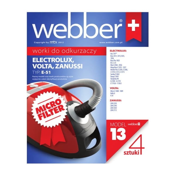 SafBag Electrolux Type E-51 påsar