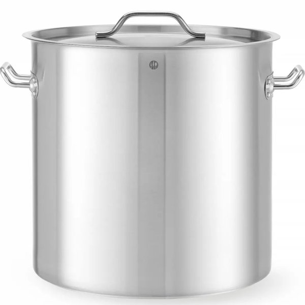 Budget Line gryde med låg 50 l diameter 400 x 400 h - Hendi 834701
