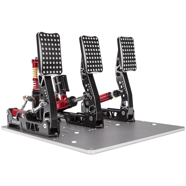 SIMAGIC Crimson Edition hydraulisk sæt med tre pedaler, 100 kg vejecelle