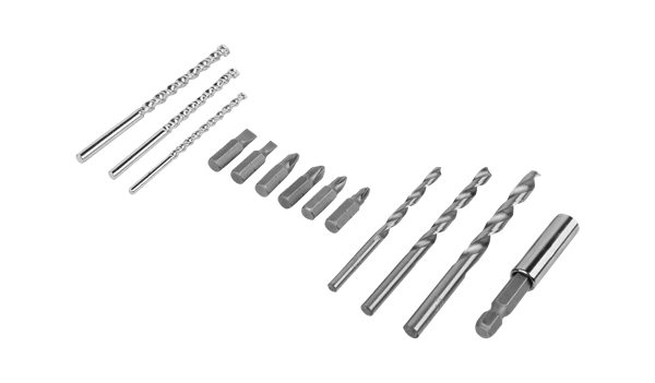 Langaton iskupora- ja ruuvimeisselisarja porasetti Rebel Tools