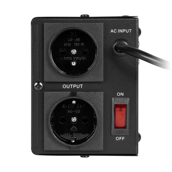 Automatisk spänningsregulator KEMOT SER-2000-W precision 8%