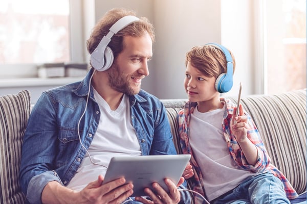 Langattomat Bluetooth-kuulokkeet lapsille mikrofoni KrugerMatz Street