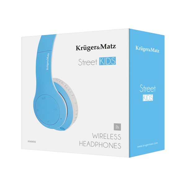 Langattomat Bluetooth-kuulokkeet lapsille mikrofoni KrugerMatz Street