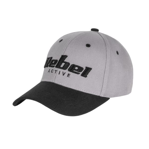 Kasket Rebel Active, farve lys grå, størrelse S