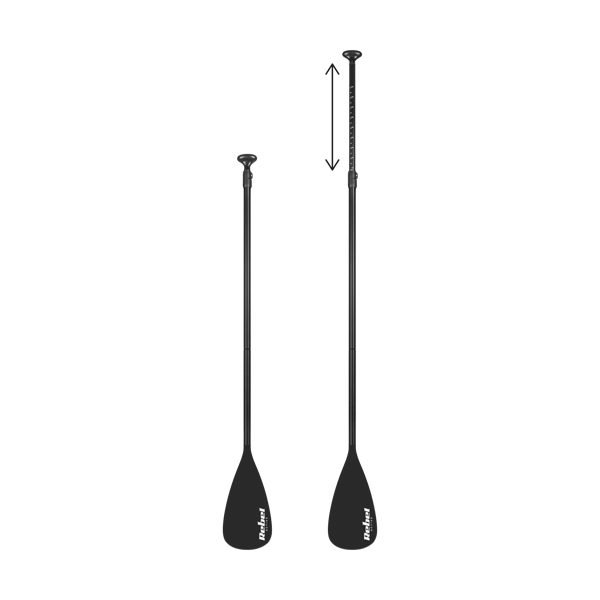 Oppustelig SUP-bræt til padling drop-stitch 350 cm padle sæt