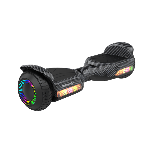 Elektrisk hoverboard 6,5" LED Rebel for børn og voksne