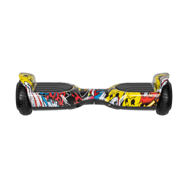 Elektrisk skateboard hoverboard 6,5" LED Rebel til børn og voksne