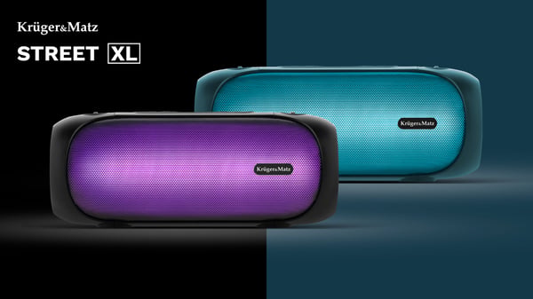 Kaiutin Bluetooth IPX5 USB AUX 30W TWS FM-radio BT 5.0 Boombox Kruger&Matz