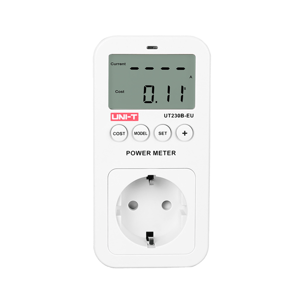 Energiforbrug stikkontakt Uni-T UT230B-EU