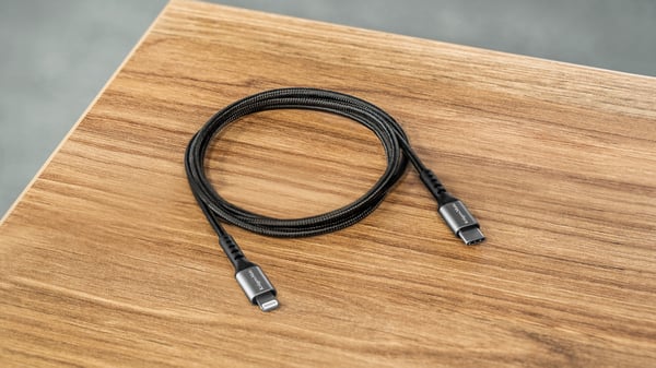 Kabel USB-C Lightning MFI iPhone 1 m 15W KrugerMatz