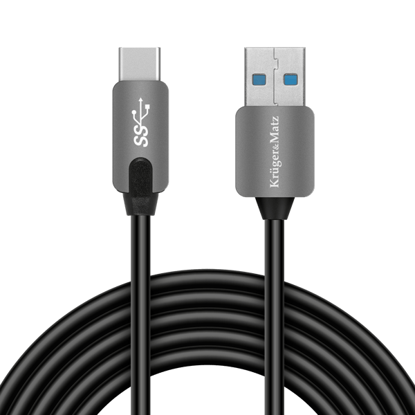 USB 3.0 Type-C kabel 100 cm kobber OFC 5 Gb/s