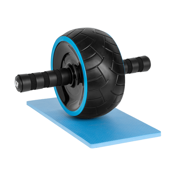AB Wheel-rulle för magövningar, hjul med matta Rebel
