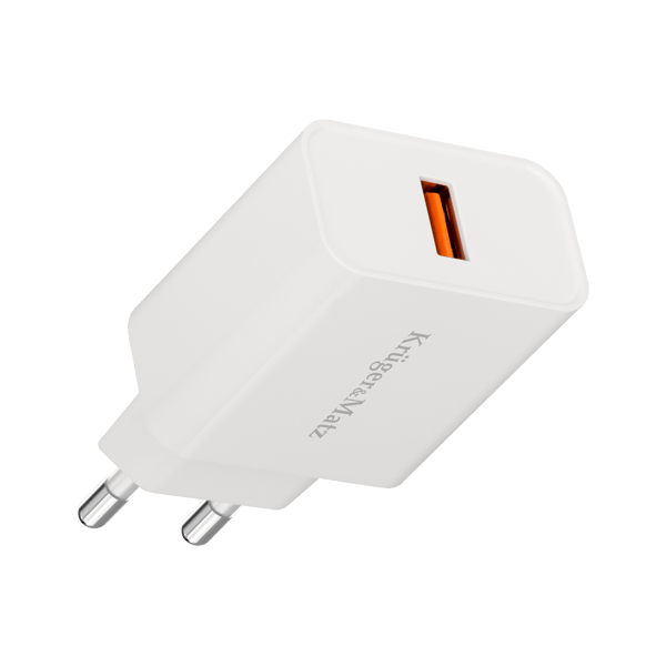 Vægoplader QC 3.0 18W 3A Kruger&Matz