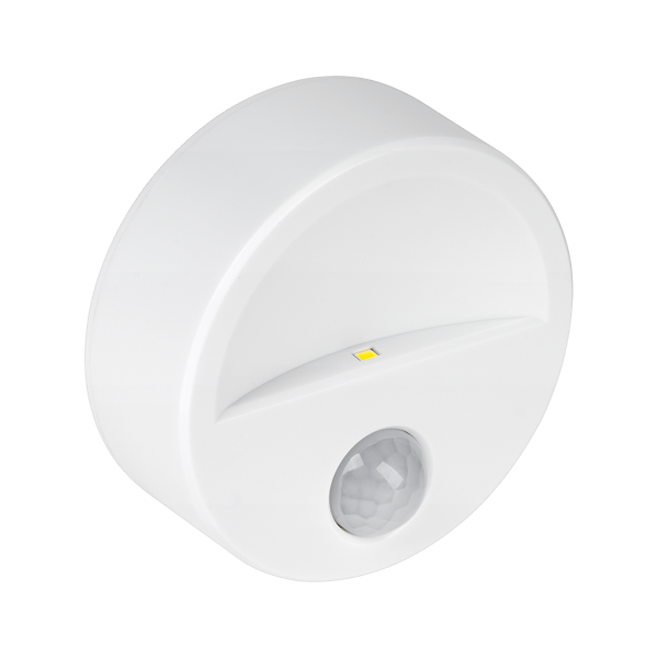 LED-natlampe med skumringsbevægelsessensor 3xAAA Rebel