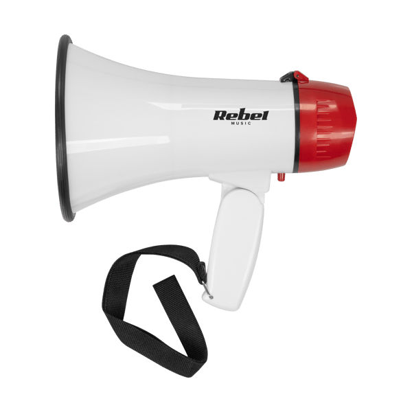 Megafon DH-08 bärbar horntyp 5 W siren