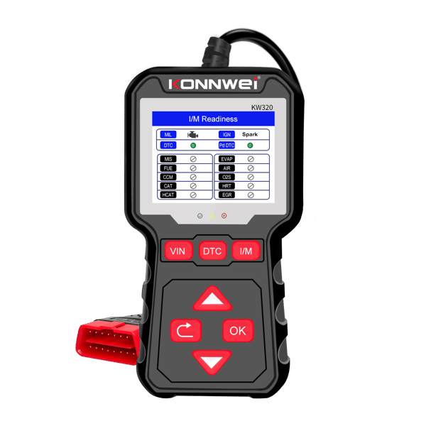 Konnwei KW320 OBD2 diagnostisk scanner tester