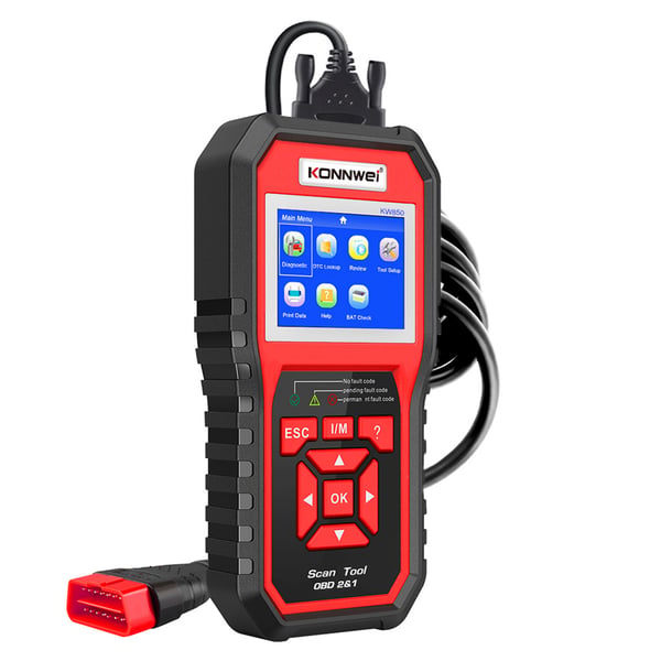 Konnwei KW850 OBD2 diagnostisk scanner tester