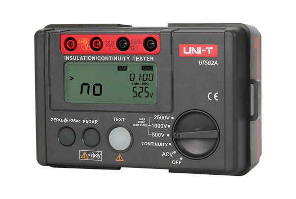 Eristysvastusmittari Uni-T UT502A