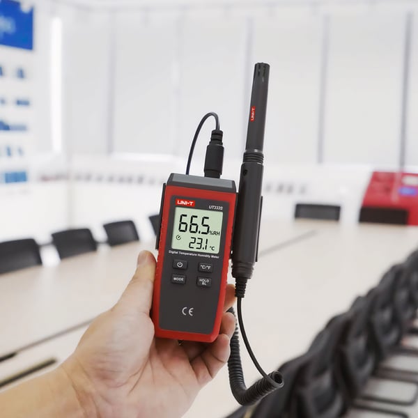 Temperatur- och luftfuktighetsmätare Termohygrometer UT333S