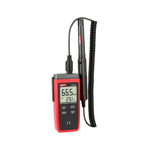 Temperatur- och luftfuktighetsmätare Termohygrometer UT333S