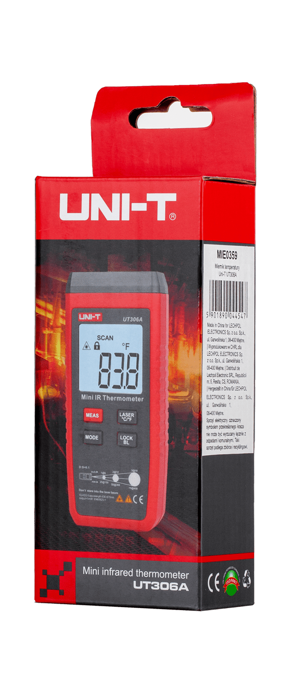 Uni-T UT306A infrarød temperaturmåler