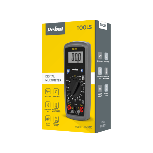Universal måler Rebel Tools RB-30C